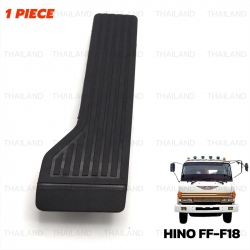 พลาสติกเหยียบคันเร่ง แป้นเหยียบคันเร่ง แป้นเฉียง 1 ชิ้น สีดำ สำหรับ Hino FF FL-18 F18 Ranger Truck ปี 1984-1990